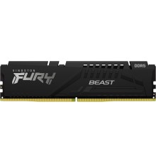 Память оперативная/ Kingston 32GB 5600MT/s DDR5 CL40 DIMM FURY Beast Black XMP