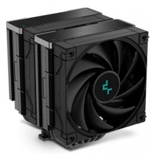 Кулер для процессора DEEPCOOL AK620 ZERO DARK LGA20XX/1700/1200/115X/AM5/AM4 (8шт/кор, TDP 260W, PWM, DUAL Fan 120mm, 6 тепл. трубок, черный) RET (R-AK620-BKNNMT-G-1)