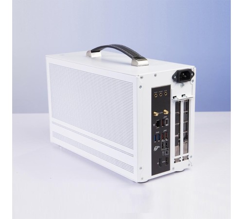Корпус без блока питания/ Case PCCooler I100 PRO MESH WH, Micro-Tower, Mesh, no fans, 1xUSB-C 3.1, SFX PSU Support, mITX White