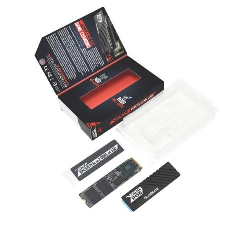 Твердотельный накопитель Patriot Viper VP4300 1TB M.2 2280 NVMe PCIe 4.0 x4 R7400/W5500 TBW 1000TB DRAM-Buffered 3D NAND TLC Твердотельный накопитель Patriot Viper VP4300 1TB M.2 2280 NVMe PCIe 4.0 x4 R7400/W5500 TBW 1000TB DRAM-Buffered 3D NAND TLC