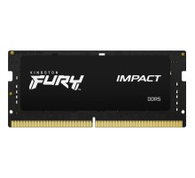 Память оперативная/ Kingston 16GB 6400MT/s DDR5 CL38 SODIMM FURY Impact XMP