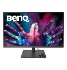 Мониторы/ Benq PD3205U 31,5'', 3840x2160, IPS,  60Hz, 1000:1, 350cd, 5ms, HDMI, DP; 3*USB 3.2; USB C*90W, Speakers, Height adj 110, 99% sRGB, Flicker-free;Low Blue Light, Calibration Report, 3Y, Grey
