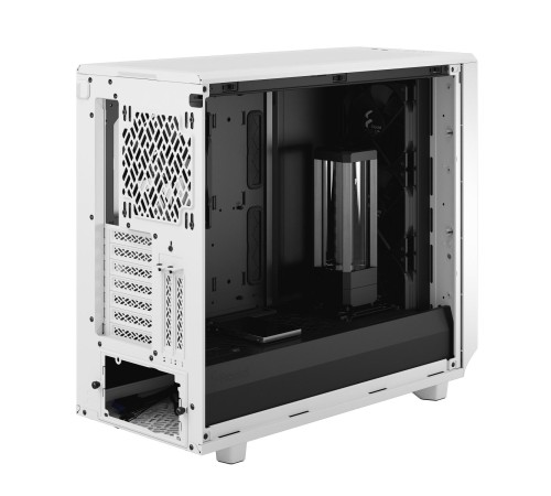 Корпус ПК без блока питания/ Case Fractal Design Meshify 2 TG Clear Tint, Midi-Tower, 3x140mm, 2xUSB-A 3.2 + 1xUSB 3.2 Type-C E-ATX, ATX, mATX, mITX White