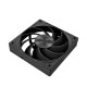 Кулер для корпуса/ Case Cooler PCCooler F5R120 (120x120x25mm, 4-pin PWM, 86.73CFM, 32dBA, 2200RPM, Black)