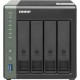 Сетевое хранилище без дисков/ SMB QNAP TS-431X3-4G NAS 4 HDD trays. Alpine AL314, 4-core, 1.7GHz, 4 GB DDR3 (1 x 2 GB) up to 8 GB (1 x 8 GB), 1x10 GbE SFP+, 1x2.5GB Ethernet, 1x1GB Ethernet, USB 3.2x3