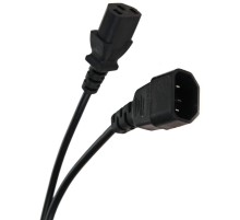 Кабель/ Кабель монитор - компьютер 1.8 метра 220V (UPS -> устройство) <VDE> 3G*0.5mm Aopen <ACE001-1.8M>