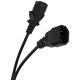 Кабель/ Кабель монитор - компьютер 1.8 метра 220V (UPS -> устройство) <VDE> 3G*0.5mm Aopen <ACE001-1.8M>