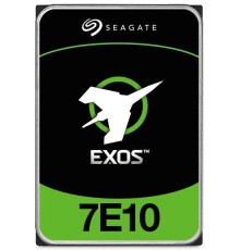 Жесткий диск Seagate Exos 7E10 HDD 3.5" SATA 10Tb, 7200 rpm, 256Mb buffer, 512e/4Kn, ST10000NM017B, 1 year (аналог ST10000NM001G)