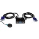 Переключатель ORIGO 2-портовый KVM-переключатель с портами VGA и USB