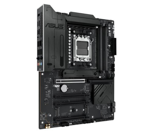 Материнская плата ASUS X870 MAX GAMING WIFI7, AM5, X870, 4*DDR5,  4*SATA, 3*M.2, 4*USB 3.2, 4*USB 2.0, 2*Type-C, 5*PCIx16, HDMI, ATX; 90MB1LY0-M0EAY0