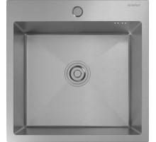 Кухонная мойка GRANFEST 5050 inox 1 чаша 450*400*205, монтаж: врезной, материал: нержавеющая сталь, цвет: нержавеющая сталь