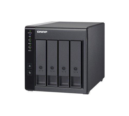 Полка расширения сетевого хранилища без дисков/ channel QNAP DAS TR-004 4 Bay 2.5/3.5 SATA  Type-C USB 3.1 Gen 1 (5 Gb/s ) Direct Attached Storage with Hardware RAID