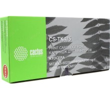 -/ Картридж лазерный Cactus CS-TK475 TK-475 черный (15000стр.) для Kyocera FS-6025/B/6030