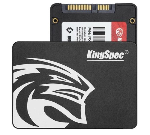 Твердотельный накопитель KingSpec SSD 960GB SATA III 2.5" R570/W560MB/s 3D TLC MTBF 1M 200TBW Твердотельный накопитель KingSpec SSD 960GB SATA III 2.5" R570/W560MB/s 3D TLC MTBF 1M 200TBW
