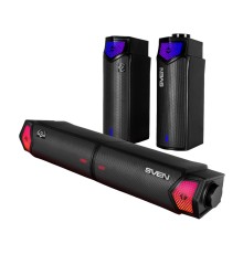 Саундбар мини SVEN SB-G1450, черный (10 Вт, питание USB, Bluetooth, подсветка)