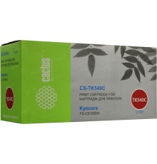 -/ Картридж лазерный Cactus CS-TK540C голубой (4000стр.) для Kyocera FS-C5100DN