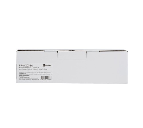 Картридж Fplus, пурпурный, 2 100 страниц, для HP моделей Color LJ M454dn/M454dw/M479dw (аналог W2033A(415A), работает до версии прошивки 002.2310A), FP-W2033A