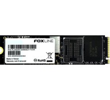 Твердотельный накопитель/ Foxline SSD X5-E21T, 512GB, M.2(22x80mm), NVMe, PCIe Gen4x4, 3D TLC, R/W 5100/4600MB/s, IOPs 780 000/924 000, TBW 500, DWPD 1.3 (2 года)