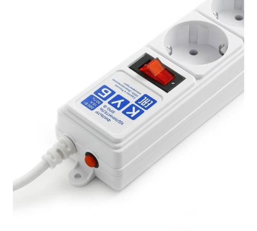 Фильтр-удлинитель Power Cube B 5.0 м 5 розеток (белый) 10А/2,2кВт/ Surge protector Power Cube B 5.0 m 5 outlets (white) 10A / 2.2kW Фильтр-удлинитель Power Cube B 5.0 м 5 розеток (белый) 10А/2,2кВт/ Surge protector Power Cube B 5.0 m 5 outlets (white) 10A / 2.2kW