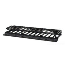 Органайзер односторонний высокой емкости с крышкой 44х482х157 1U/ Horizontal Cable Manager High Capacity F
