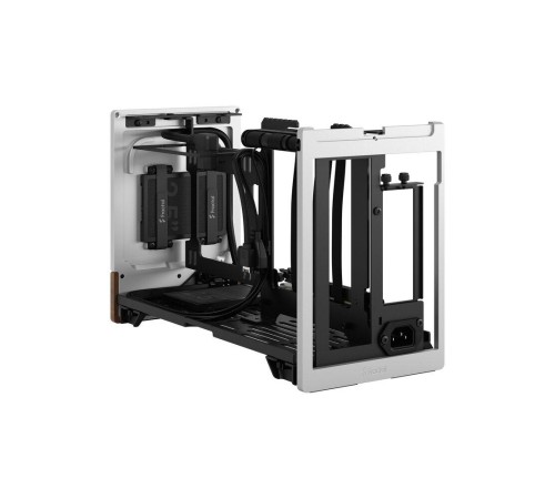 Корпус без блока питания/ Case Fractal Design Terra, Mini-Tower, no fans, 1xUSB-A 3.0 + 1xUSB 3.2 Type-C, SFX PSU Support, mITX Silver