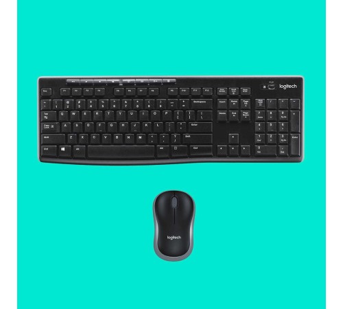 Клавиатура беспроводная Logitech K270 (приемник Unifying, 2 батарейки AAA) (арт. 920-003058, M/N: Y-R0015 / C-U0007) С КИРИЛЛИЦЕЙ Клавиатура беспроводная Logitech K270 (приемник Unifying, 2 батарейки AAA) (арт. 920-003058, M/N: Y-R0015 / C-U0007) С КИРИЛЛИЦЕЙ