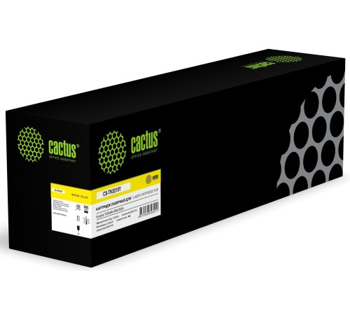 -/ Картридж лазерный Cactus CS-TK5315Y TK-5315Y желтый (18000стр.) для Kyocera TASKalfa 408ci/508ci