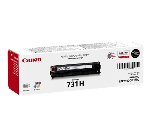 Тонер-картридж/ CANONCRG 731 H BK EUR