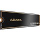 Твердотельный накопитель/ ADATA SSD LEGEND 960, 1000GB, M.2(22x80mm), NVMe 1.4, PCIe 4.0 x4, 3D NAND, R/W 7400/6000MB/s, IOPs 730 000/610 000, DRAM buffer 1000MB, TBW 780, DWPD 0.43, with Heat Spreader (5 лет)