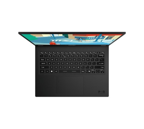 Ноутбук/ MSI Modern 14 H D13MG-089XRU 14"(1920x1200 (матовый) IPS)/Intel Core i7 13700H(2.4Ghz)/16384Mb/512PCISSDGb/noDVD/Int:Intel Iris Xe Graphics/Cam/BT/WiFi/war 1y/1.6kg/Classic Black/DOS