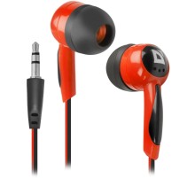 Defender Наушники вставки Basic 604 черный + красный