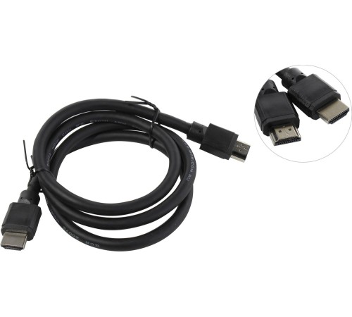 Кабель 1.0m HDMI 1.4, 30/30 AWG, FullHD, Ethernet 10.2 Гбит/с, 3D, экран Кабель 1.0m HDMI 1.4, 30/30 AWG, FullHD, Ethernet 10.2 Гбит/с, 3D, экран