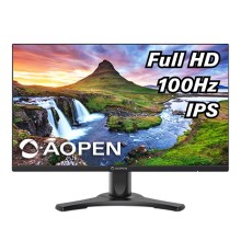 Монитор 23,8'' AOPEN  24CL2YEbmirx  IPS, 1920x1080, 1 / 5ms, 250cd, 100Hz, 1xVGA+1xHDMI(1.4)+SPK+Audio In/Out, Speakers 2Wx2, H.Adj. 110  (by ACER)