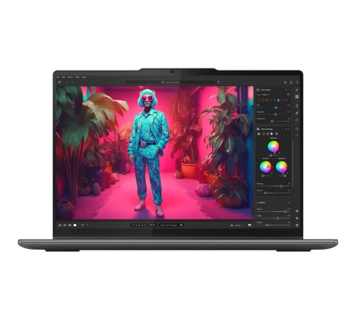 Ноутбук/ Lenovo Yoga 7 2-in-1 14AHP9 14"(1920x1200 IPS)/Touch/AMD Ryzen 7 8840HS(3.3Ghz)/16384Mb/1024PCISSDGb/noDVD/Int:AMD Radeon 780M/Cam/BT/WiFi/71WHr/war 1y/1.49kg/storm grey/Win11Home + 65W, Pen, RU kbd Ноутбук/ Lenovo Yoga 7 2-in-1 14AHP9 14"(1920x1200 IPS)/Touch/AMD Ryzen 7 8840HS(3.3Ghz)/16384Mb/1024PCISSDGb/noDVD/Int:AMD Radeon 780M/Cam/BT/WiFi/71WHr/war 1y/1.49kg/storm grey/Win11Home + 65W, Pen, RU kbd