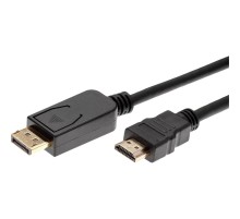 Кабель-переходник/ Кабель-переходник DisplayPort M-> HDMI M 1.8m iOpen (Aopen/Qust) <ACG494-1.8M>