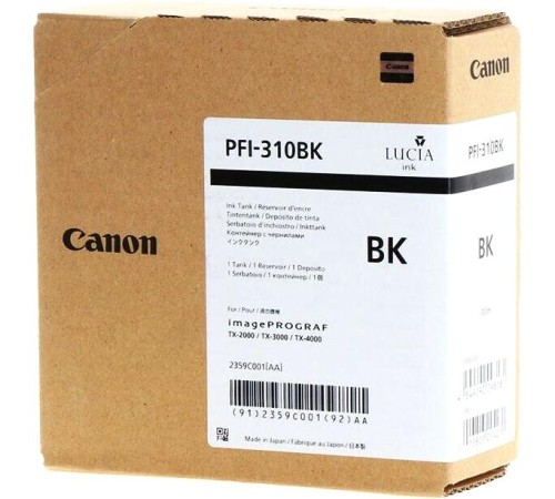 Картридж/ PFI-310 BK