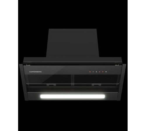 Встраиваемая вытяжка KUPPERSBERG/ Встраиваемая вытяжка KUPPERSBERG, High-Tech, 60 см, таймер, периметральное всасывание, обратный клапан, регулировка яркости освещения, сенсорное управление, 3 скорости + турбо режим, макс. Производительность 780 м3/ч, уро