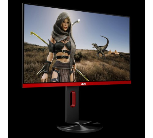 Монитор LCD 24.5'' 16:9 1920х1080(FHD) TN, 144 Hz, 400cd/m2, 1000:1, 50М:1, 1ms, VGA, 2xHDMI, DP, USB-Hub, Height adj, Pivot, Tilt, Swivel, Speakers, Black+Cherry (Из ремонта) Монитор LCD 24.5'' 16:9 1920х1080(FHD) TN, 144 Hz, 400cd/m2, 1000:1, 50М:1, 1ms, VGA, 2xHDMI, DP, USB-Hub, Height adj, Pivot, Tilt, Swivel, Speakers, Black+Cherry (Из ремонта)