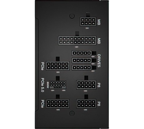 Блоки питания/ Power Supply be quiet! PURE POWER 12 M 1200W, 1200W 80+ Gold (ATX, 3.1, PCIe 5.1, Full-modular, 1x24(20+4)pin 550mm, 1xCPU(4+4)pin 600mm, 4xPCIe(6+2)pin 500mm, 1x12VHPWR 600mm, 6xSATA3 500mm, 2xMOLEX4pin, Active, 120x120mm, 160x150x86mm, AP