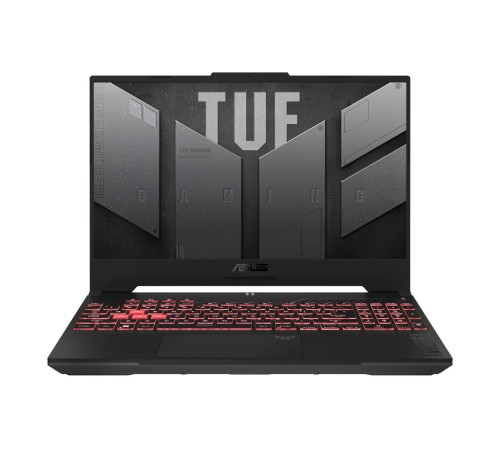 Ноутбук/ ASUS TUF F15 FX507ZC4-HN143 15.6"(1920x1080 (матовый, 144Hz) IPS)/Intel Core i5 12500H(2.5Ghz)/16384Mb/512PCISSDGb/noDVD/Ext:nVidia GeForce RTX3050(4096Mb)/Cam/BT/WiFi/56WHr/war 1y/2.2kg/Mecha Gray/DOS Ноутбук/ ASUS TUF F15 FX507ZC4-HN143 15.6"(1920x1080 (матовый, 144Hz) IPS)/Intel Core i5 12500H(2.5Ghz)/16384Mb/512PCISSDGb/noDVD/Ext:nVidia GeForce RTX3050(4096Mb)/Cam/BT/WiFi/56WHr/war 1y/2.2kg/Mecha Gray/DOS