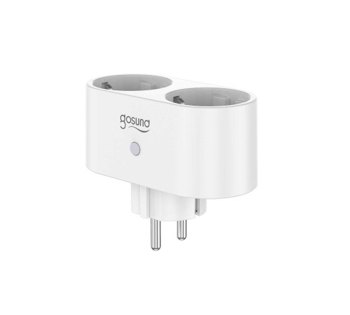 Умная двойная Wi-Fi розетка Gosund Smart plug 2 in 1 (Вскрытая упаковка) Умная двойная Wi-Fi розетка Gosund Smart plug 2 in 1 (Вскрытая упаковка)