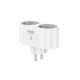 Умная двойная Wi-Fi розетка Gosund Smart plug 2 in 1 (Вскрытая упаковка)