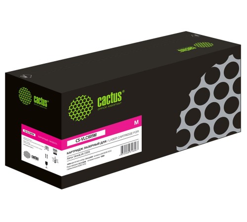 -/ Картридж лазерный Cactus CS-VLC605M 106R03937 пурпурный (16800стр.) для Xerox VersaLink C605