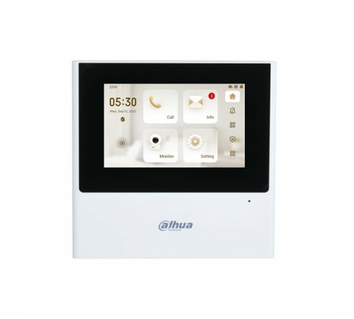 Видеодомофон DAHUA DHI-VTH2611L-WP, Dahua Wi-Fi Indoor Monitor