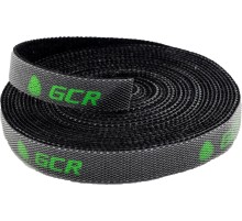 Лента липучка GCR, для стяжки, 1м, черная, GCR-51417