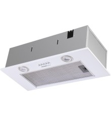 ВЫТЯЖКА HOMSair Camelia Power 60 White/ полновстраиваемая, кнопочное управление, 3 скорости, 580 м3/ч, до 30 м2, 52 дБ, светодиодное LED-освещение, угольный фильтр CF02X 1 шт., ШхВхД: 650х172х260 мм, белый цвет