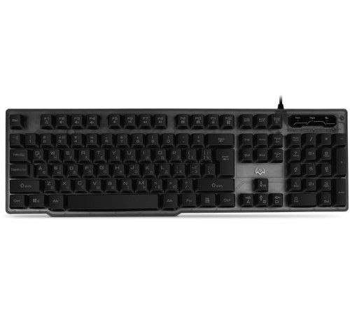 Игровая клавиатура KB-G8500 (104 кл, 12 Fn  функций, прозрач. корп.,подсв, мет. основание )