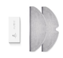 Сменная салфетка Roborock Mopping Cloth модели SXTB01RR для робота-пылесоса Q7 Max, Q7 (2 шт.) Gray