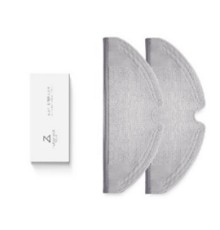 Сменная салфетка Roborock Mopping Cloth модели SXTB01RR для робота-пылесоса Q7 Max, Q7 (2 шт.) Gray