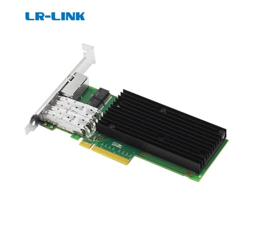 Сетевая карта/ PCIe x8 10G 4-port SFP+ & Copper Hybrid Ethernet Network Adapter (Intel X710)